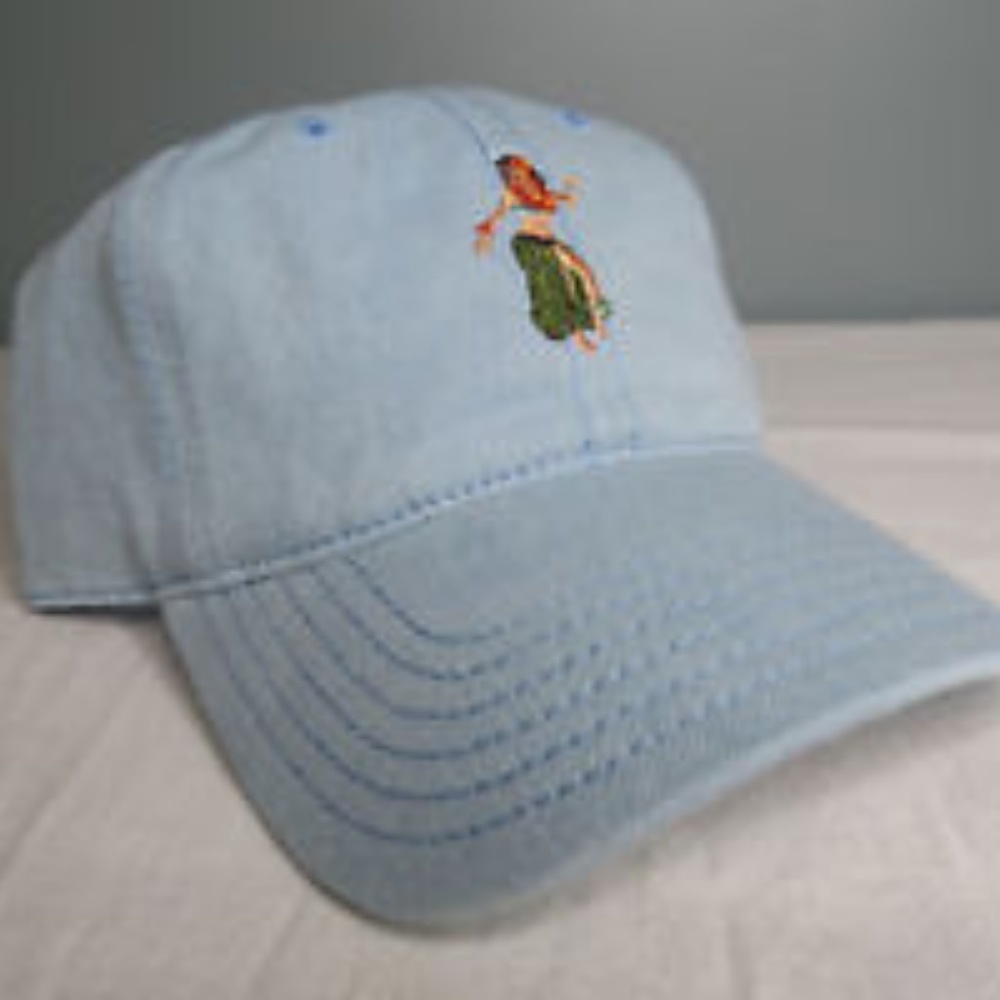 Men's Hula Dad Baseball Hat - Goodfellow & Co Blue - Picture 2 of 2
